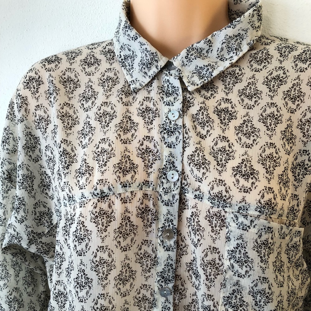 Living Doll Button Down Top